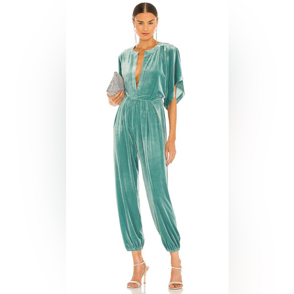 Elegant Teal Jumpsuit